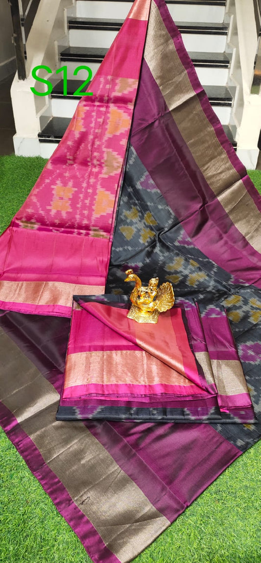 Anusha-ikkat | ikat design silk sarees