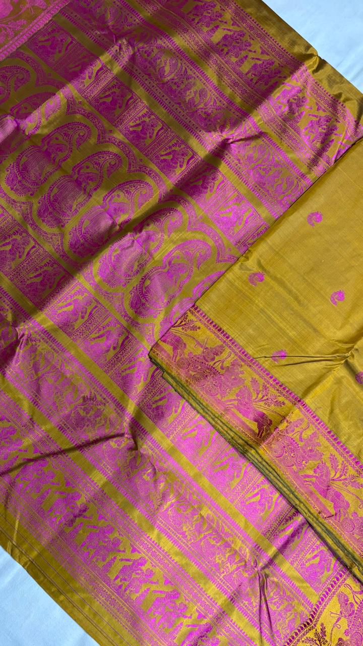Baludita | Meenakari baluchari saree