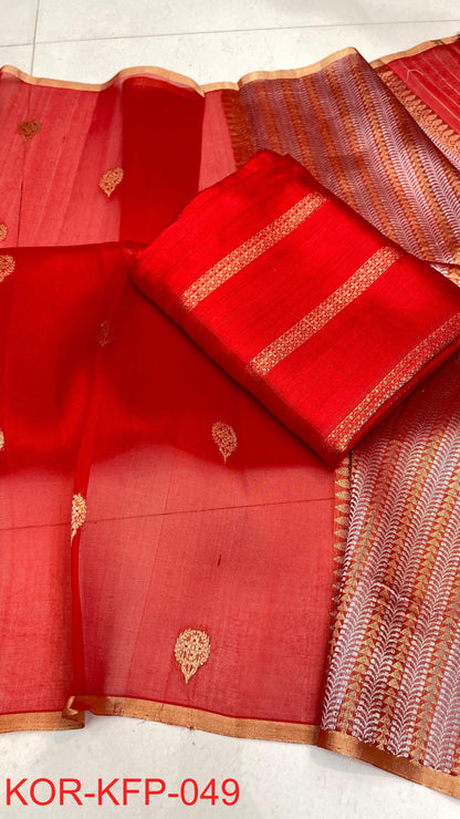 Bahula | PURE KORA SILK SAREES