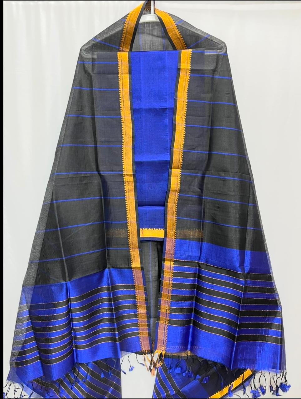 Falguni | Mangalagiri-Pattu-Dress-Material