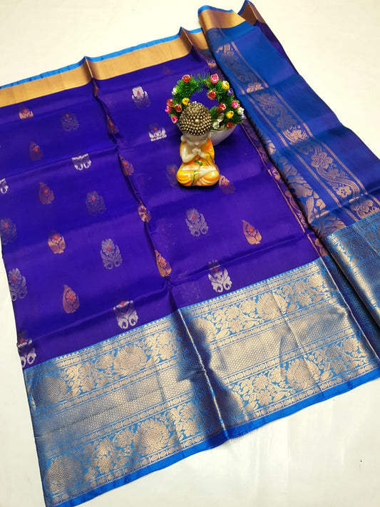 🌹uppada pattu🌹
💐🌹 Kanchi border Kalanjali buta sarees 
 🌹Good quality 💐👌👌👌
 Fabric: uppada pattu/pattu 💐💐