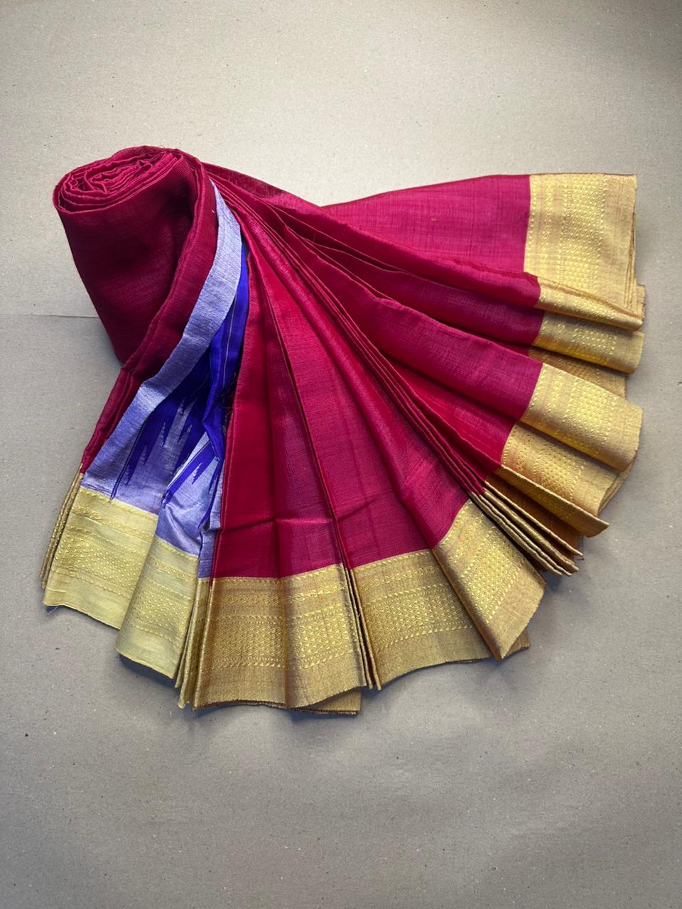 Ilayakumari | Viscose cotton blended Ilkal saree