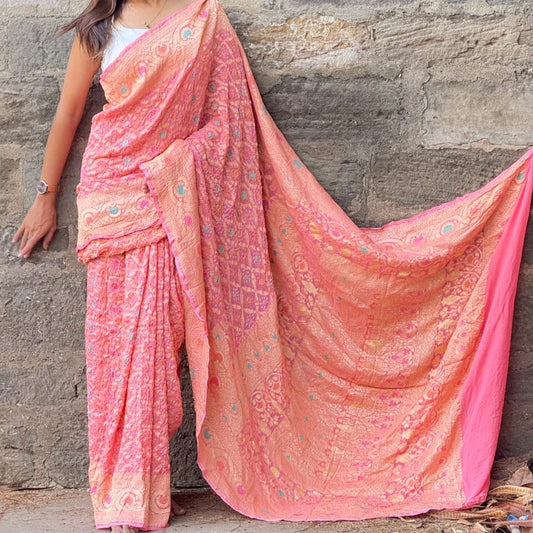 Gayanthini | Pure Georgette Minakari Sarees
