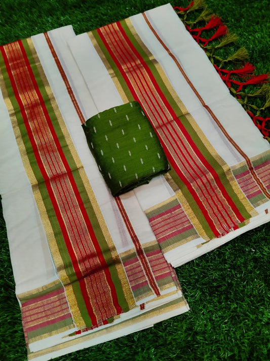 Pure cotton kasavu