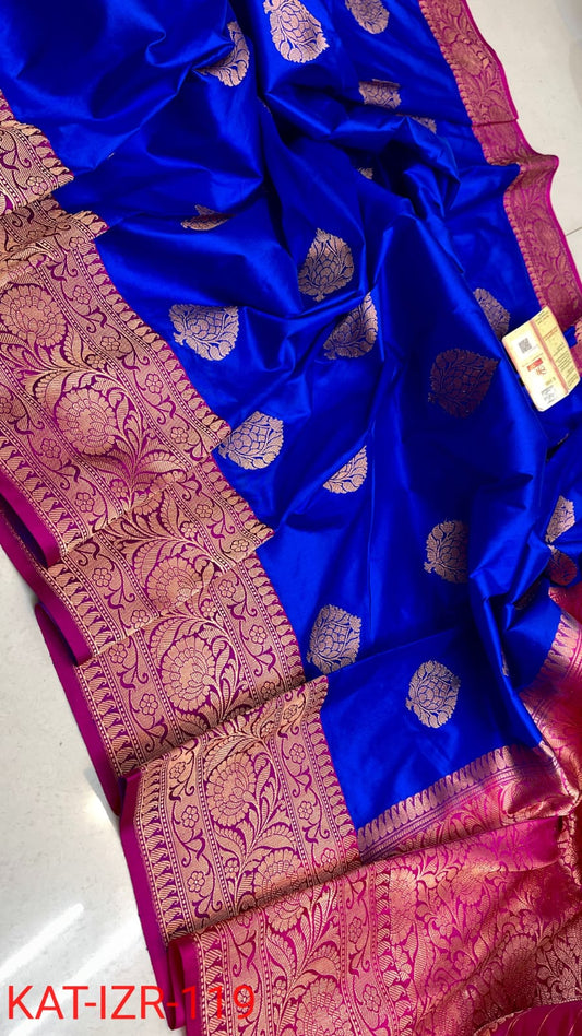 Bibha | Katan Silk Banarasee Saree