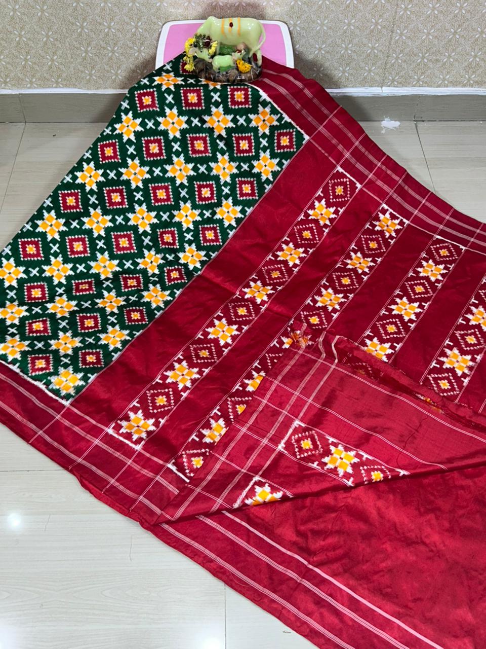 Tanwi | Telia rumal with Pure silk