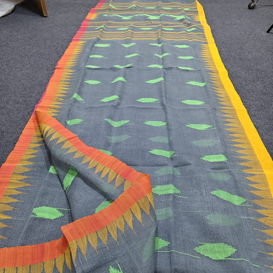 Authentic handloom 
monipuri cotton saree
With bp

