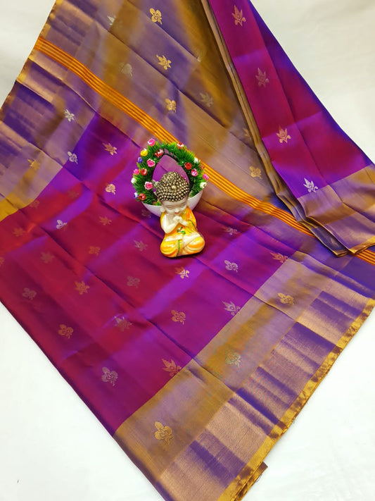 Umangi | Pure silk uppada saree