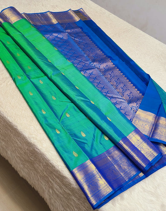 Aartiala | 1G Zari Pure silk kanchipuram saree