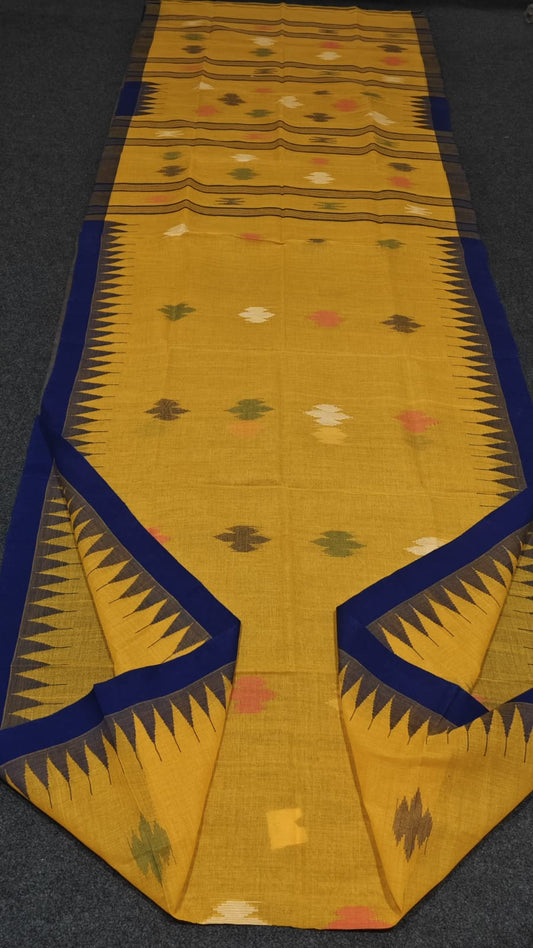 Handloom manipuri cotton saree
With bp