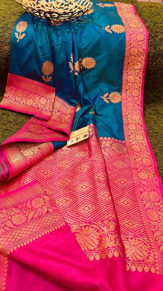 Dia-katan-silk | Banarasi Sarees in Katan Silk