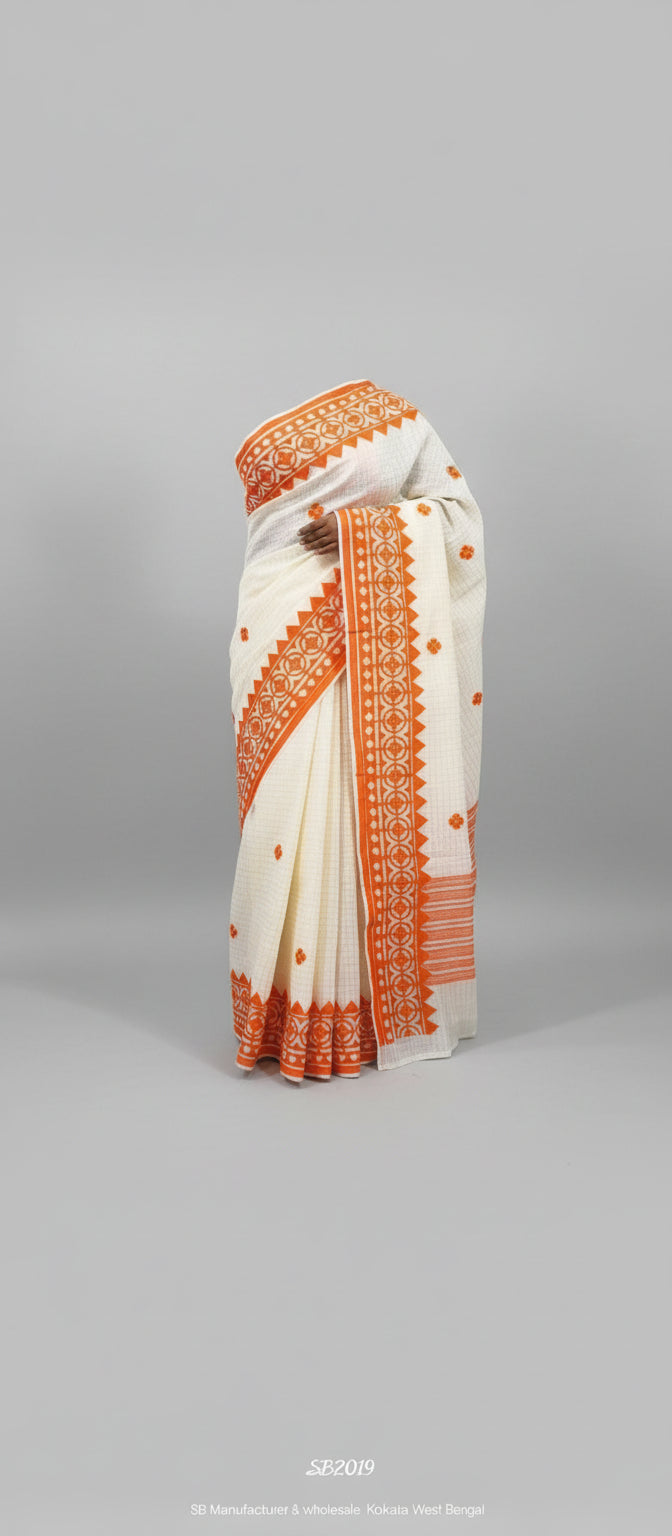 Aparaa | Dhonekhali tant applique