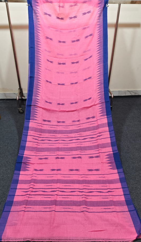 Handloom manipuri cotton saree
With bp