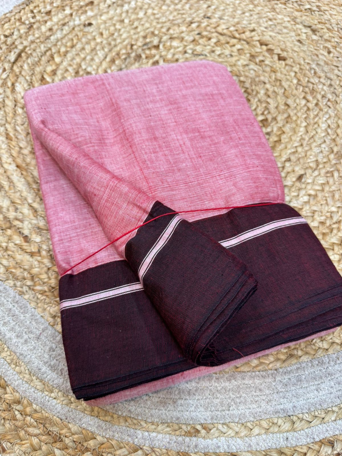 *Patteda anchu with Handloom mark New Designs* 

Pure cotton handwoven *patteda aanchu* 
saree With Running Blouse same as body
