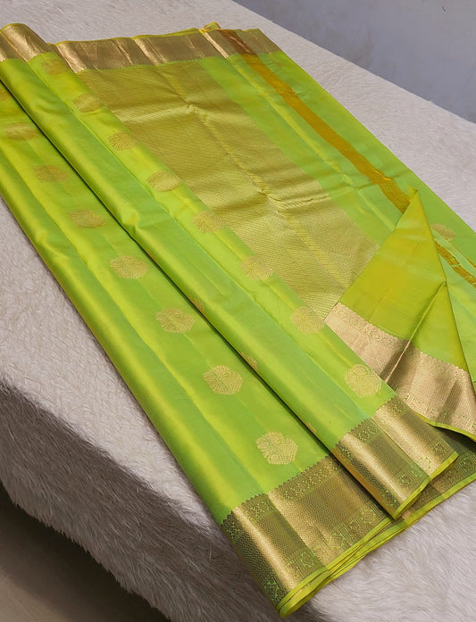 Bhavyakshi | 1G zari kanjeevaram saree