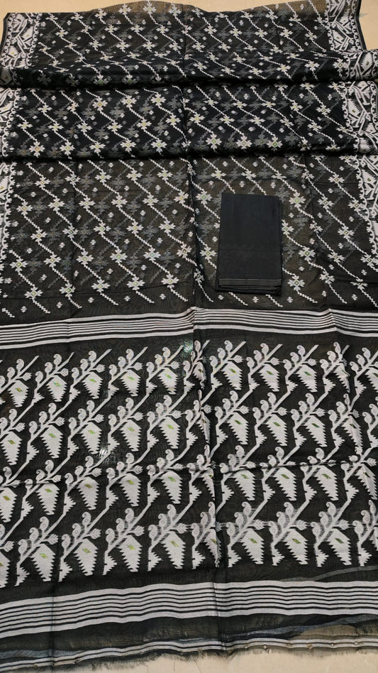 Janakivi | Half Silk Jamdani