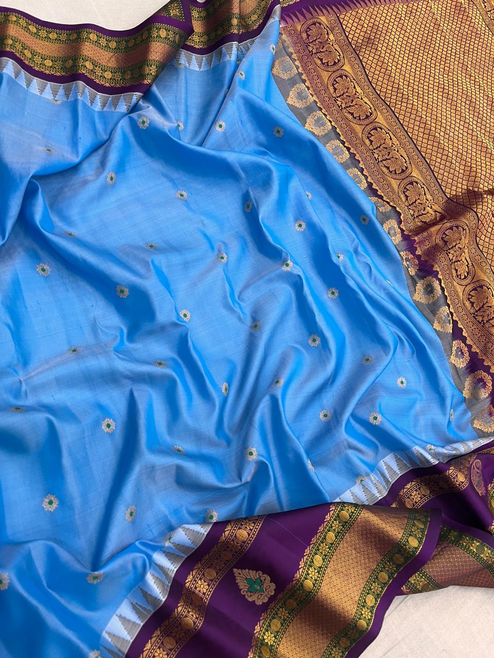 Roshyla | Pure Pattu Gadwal Sarees