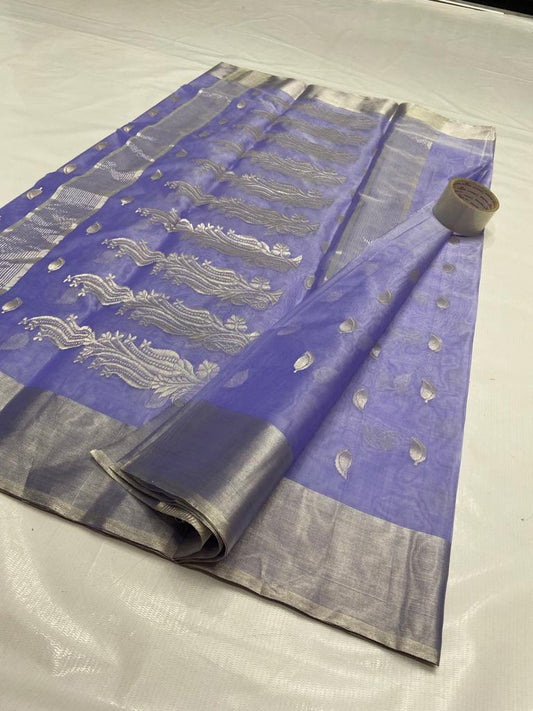 Jennifer | Katan Silk Chanderi Saree