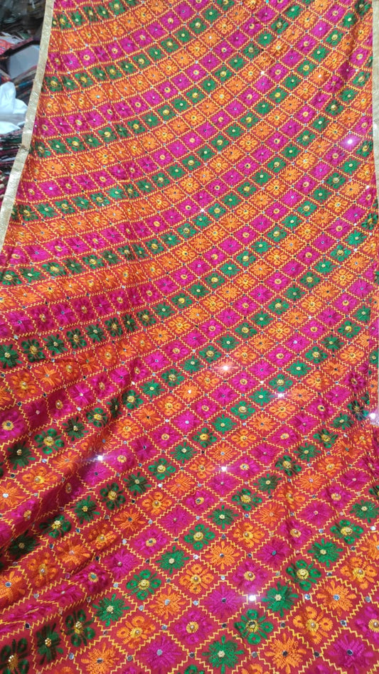 Bhavna | Phulkari Dupattas Handmade