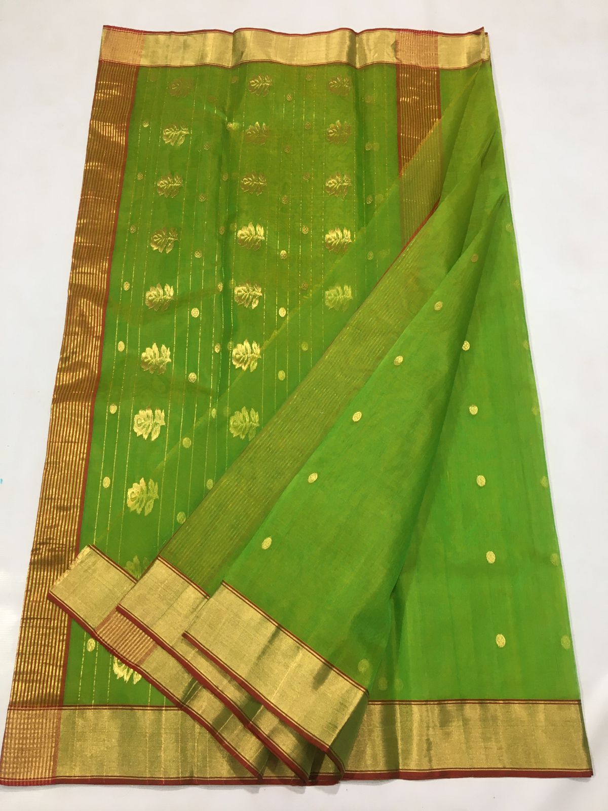 Kajal | Katan Silk Chanderi Saree