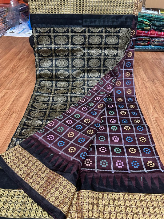 Ekta | Sambalpuri  Papa Silk Sarees