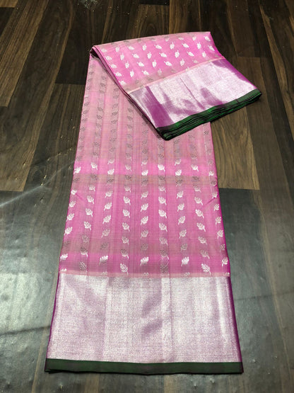 Pinku | Venkatagiri Pattu saree