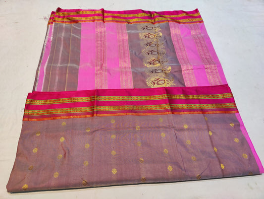 Dayita | Narayanpeth Saree Semi Soft Silk