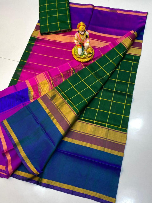 Hina | HANDLOOM UPPADA PURE PATTU SAREES