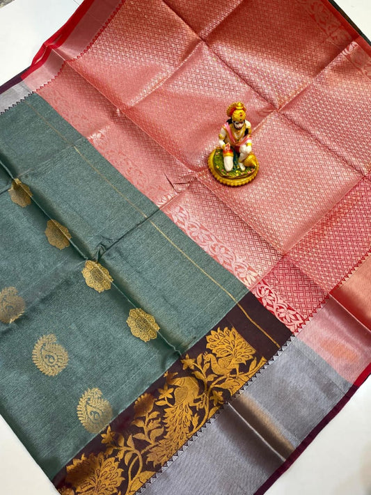 Kashvi | MANGALAGIRI TISSUE ALLOVER SAREES