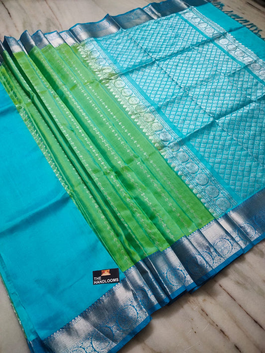 Chanchal| Mangalagiri pure Handloom orginal pattu by pattu (silk by silk)