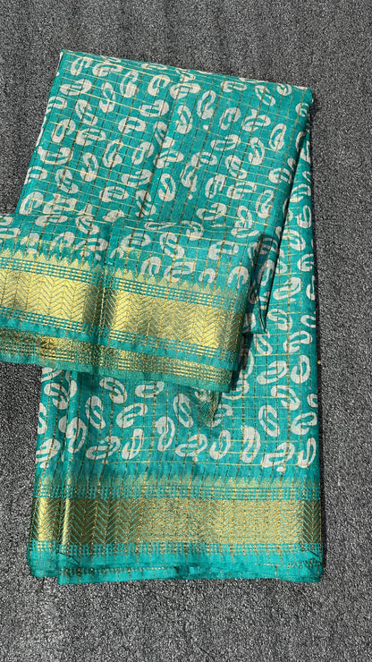 Amara | special hand printed batik saree