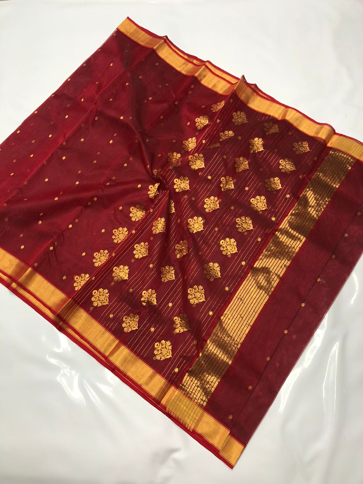 Arunima | Katan silk chanderi saree