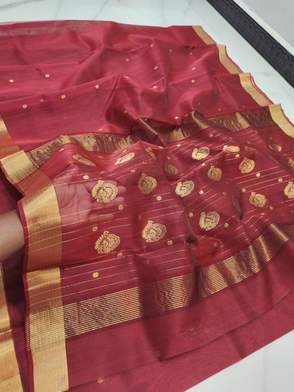 Lata | Chanderi In Katana Silk