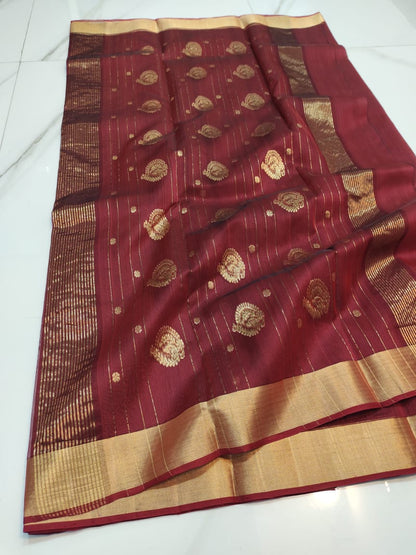 Lata | Chanderi In Katana Silk