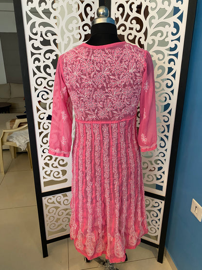 Kalidaar chikankari kurta