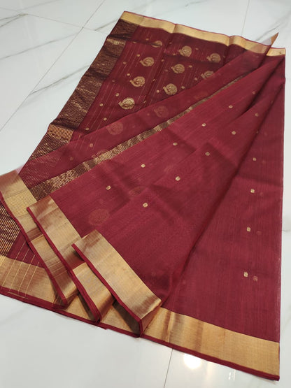 Lata | Chanderi In Katana Silk