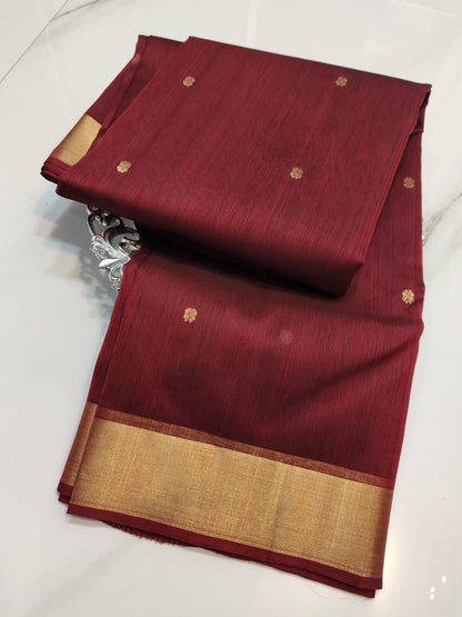 Lata | Chanderi In Katana Silk