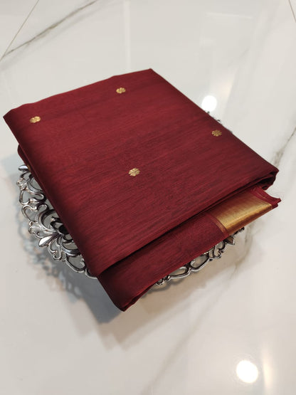 Lata | Chanderi In Katana Silk