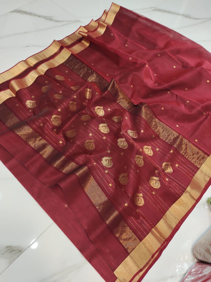 Lata | Chanderi In Katana Silk