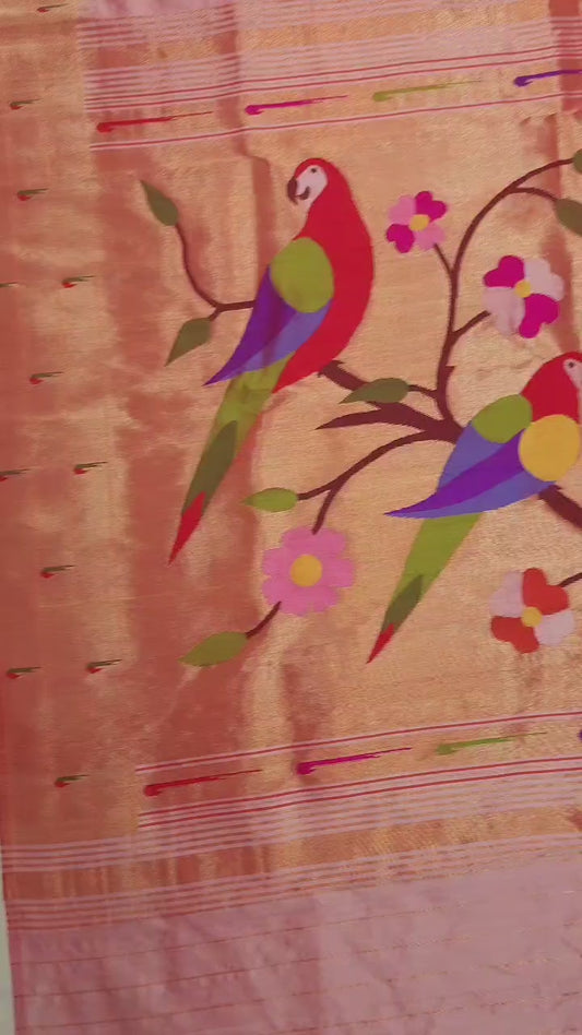 Piku | Pure Silk Handloom Paithani
