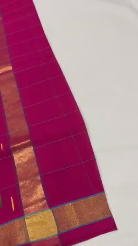 Harshi | pure cotton venkatagiri saree