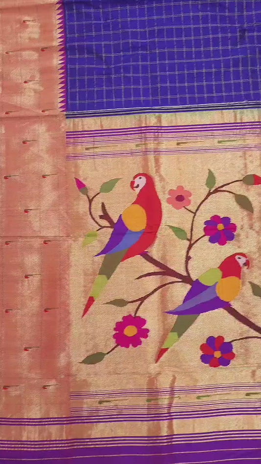 Pinaki  | Pure Silk Handloom Paithani