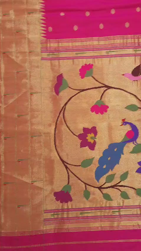 Pammi | Pure Silk Handloom Paithani