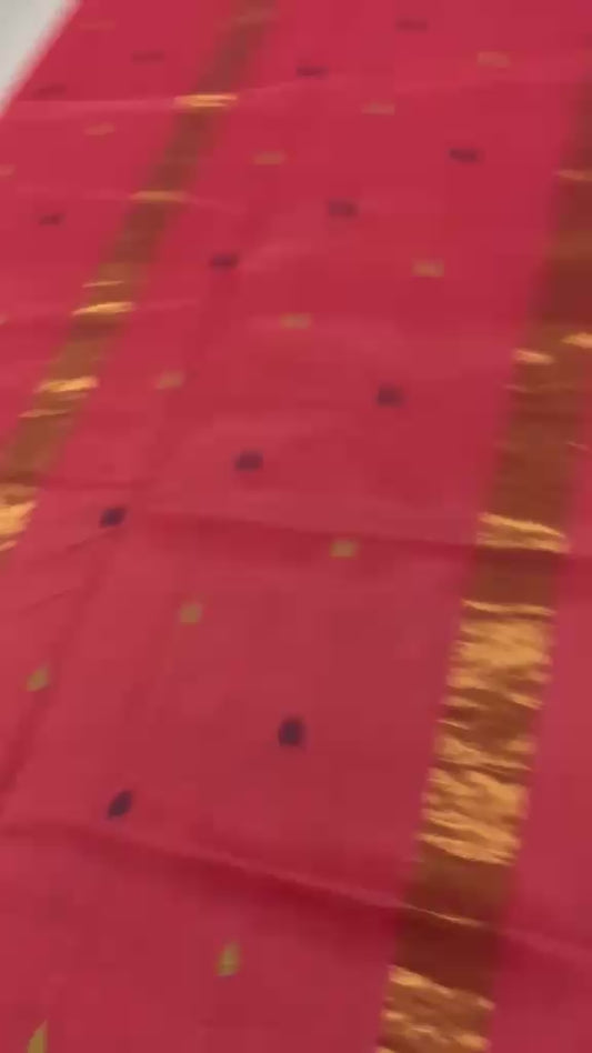 Vinita | Venkatagiri cotton by pattu saree