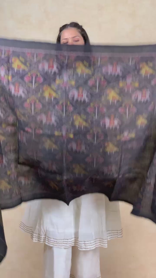 Leesha | patola shawl