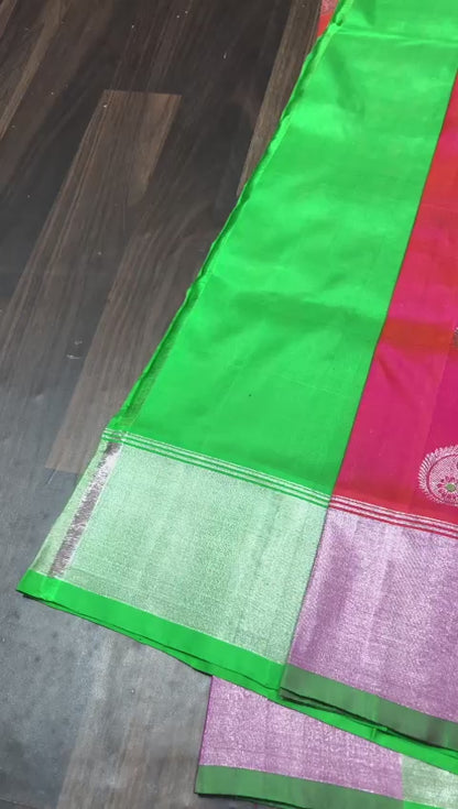 Shinku | Venkatagiri Pattu saree