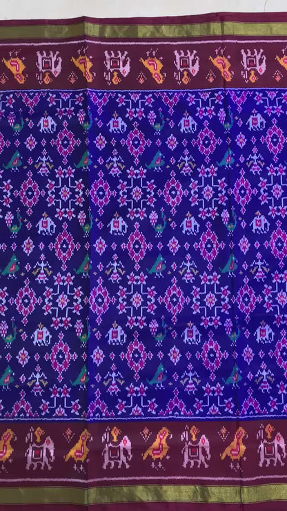 Palak | Single Ikat Patola saree