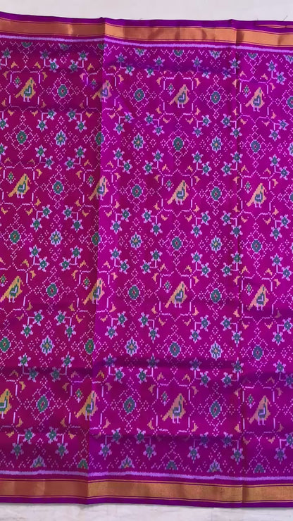 Eliza | Single Ikat Patola saree