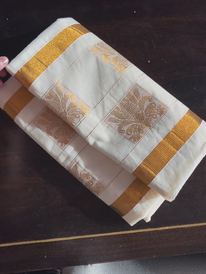 Kasavu saree