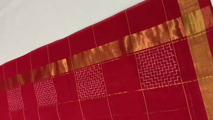 Chaukon | cotton venkatagiri saree